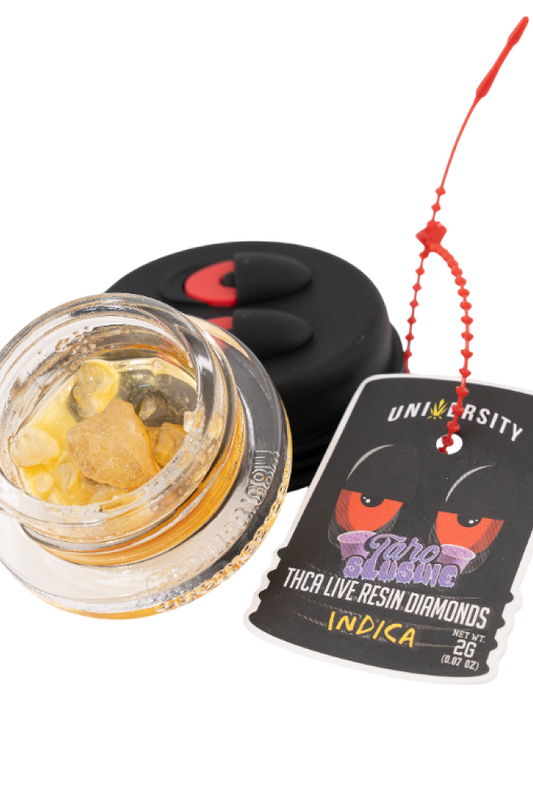 UNIVERSITY THCA DIAMOND TARO SLUSHIE 2GM JAR