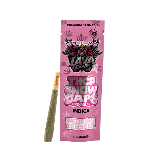 LAVA THCP SNOW CAPS 1CT 1.5GM-WEDDING CRUSHER