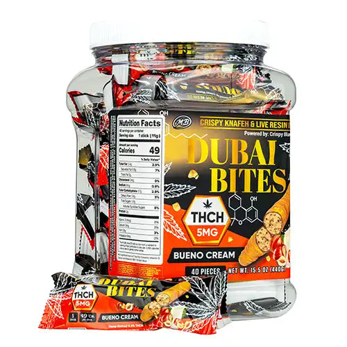 DUBAI BITES THCH 40CT - -BUENO CREAM