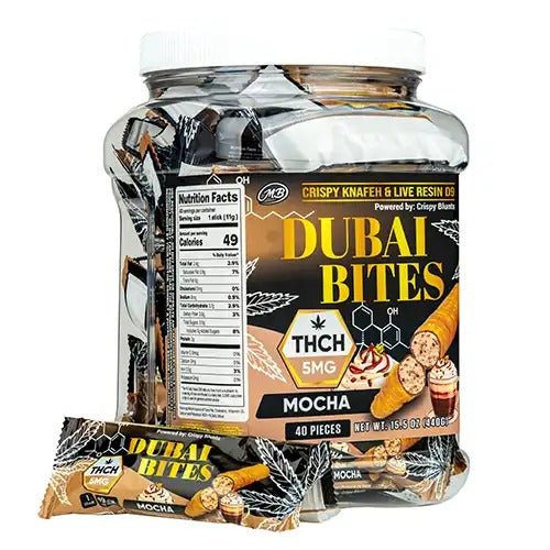 DUBAI BITES THCH 40CT - -MOCHA
