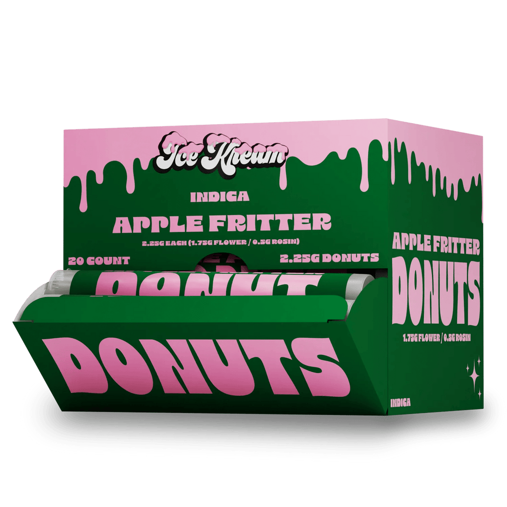 ICE KREAM APPLE FRITTER POWDERED DONUTS THCA DIAMONDS INDICA HASH HOLES
