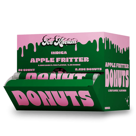 ICE KREAM APPLE FRITTER POWDERED DONUTS THCA DIAMONDS INDICA HASH HOLES