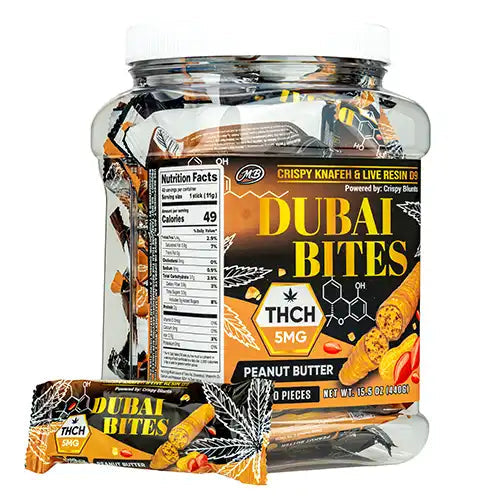 DUBAI BITES THCH 40CT - -PEANUT BUTTER