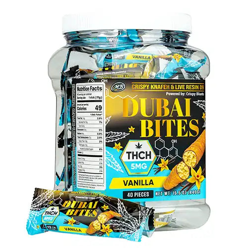 DUBAI BITES THCH 40CT - -VANILLA